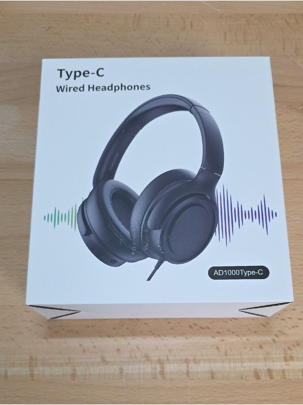 Type-C Wired Headphones - Black